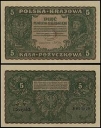 5 marek polskich 23.08.1919, seria II-DZ 093840,