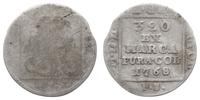 grosz srebrny 1768, Warszawa, odmiana z literami