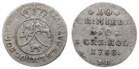 Polska, 10 groszy miedzine, 1788