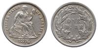 10 centów 1876, Filadelfia, ładnie zachowane
