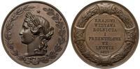 1877, medal sygnowany C. Radnitzky, brąz, 56 mm,