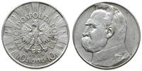 10 złotych 1938, Warszawa, Józef Piłsudski, Rzad