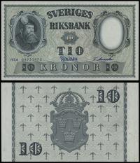 10 kronor 1954, numeracja 09735670, Złamane w pi