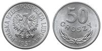 50 groszy 1957, Warszawa, Wyśmienicie zachowane.