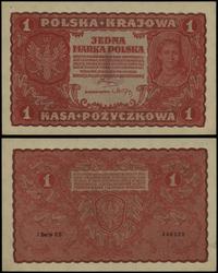 1 marka polska 23.08.1919, seria I-CD 448328, ug