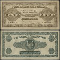 100.000 marek polskich 30.08.1923, seria C 41623