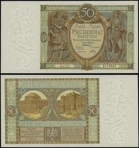 50 złotych 1.09.1929, seria EH 2115887, wyśmieni