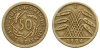 50 Rentenpfennig 1924/E, Muldenhütten, Patyna., 