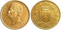 20 lirów 1882/R, złoto 6.44 g