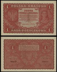 1 marka polska 23.08.1919, I Serja CD 448314, dw