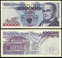 100.000 złotych 16.11.1993, AE 6549843, zagniotk