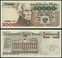 50.000 złotych 16.11.1993, seria T, numeracja 01