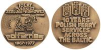Medal 10 Lat Polskiej Żeglugi Promowej 1967-1977