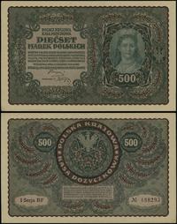 500 marek polskich 23.08.1919, I Serja BF Nr 488