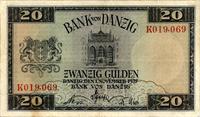 20 guldenów 1.11.1937, Gdańsk, Miłczak G53a
