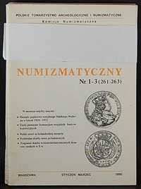 Biuletyn Numizmatyczny, zeszyty nr 1-12/1990, ko