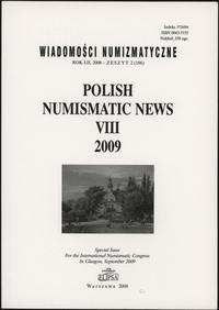 Wiadomości Numizmatyczne, Rok LII, zeszyt 2/2008