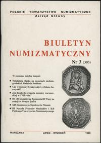 Biuletyn Numizmatyczny, zeszyt nr 3/1996 (303), 