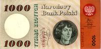 1.000 złotych 29.10.1965, seria F, Miłczak 141a