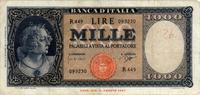 1.000 lirów 25.06.1961, Carli/Ripa, Pick 80.b