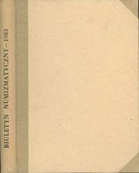 Biuletyn Numizmatyczny, kompletny rocznik 1983, 
