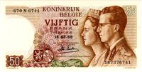 50 franków 16.05.1966, odmienna sygnatura, Pick 
