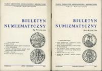 zestaw Biuletynów Numizmatycznych 1987, Biuletyn