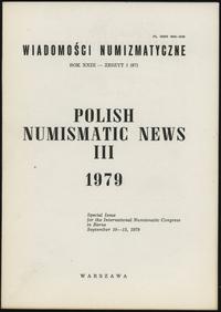 zestaw Wiadomości Numizmatycznych 1979, Wiadomoś