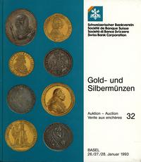 literatura numizmatyczna, Schweizerischer Bankverein
Aukcja 32
26-28/01/1993
