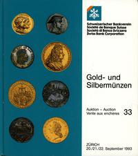 literatura numizmatyczna, Schweizerischer Bankverein
Aukcja 33
20-22/09/1993