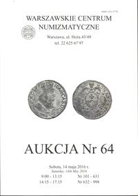 Katalog aukcji WCN nr 54 (14.05.2016 r), 112 str