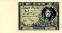5 złotych 2.01.1930, seria EI, Pick 72, Miłczak 