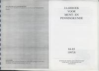 wydawnictwa zagraniczne, Jaarboek voor Munt- en Penningkunde 84-85 (1997/1998), Amsterdam 2000