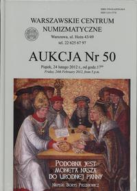 literatura numizmatyczna, Katalog aukcyjny jubileuszowej 50. aukcji WCN: Borys Paszkiewicz – Podobna..