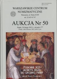 Katalog aukcyjny jubileuszowej 50. aukcji WCN: B