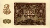 100 złotych 1.03.1940, seria A, Miłczak 97