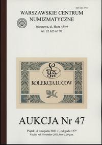 literatura numizmatyczna, Katalog 47 aukcji WCN, 4.11.2011