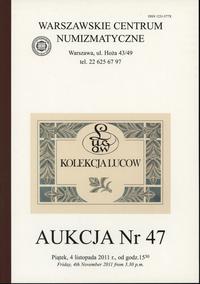 literatura numizmatyczna, Katalog 47. aukcji WCN, 4.11.2011