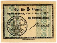 5 fenigów 1.01.1917