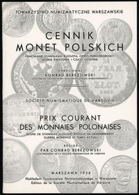 Berezowski Konrad – Cennik monet polskich. Panow