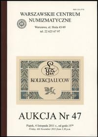 literatura numizmatyczna, Katalog 47 aukcji WCN, 4.11.2011