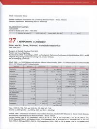 wydawnictwa polskie, Frühmittelalterliche Münzfunde aus Polen. Inventar V. Ermland und Masuren, Funde aus Polen 2011-2013, Addenda et Corrige