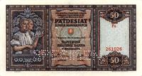 50 koron 15.10.1940, SPECIMEN, Pick 9s
