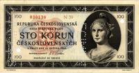 100 koron 16.05.1945, SPECIMEN, Pick 67s