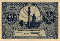 10 groszy 28.04.1924, Miłczak 44
