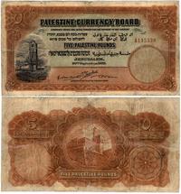 5 funtów 30.09.1929, banknot po konsewacji, Pick