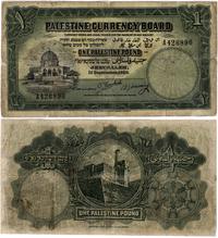 1 funt 1.09.1927, banknot po konsewacji, Pick 7.