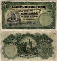1 funt 30.08.1929, banknot po konsewacji, Pick 7
