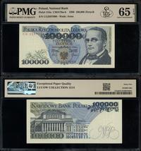 Polska, 100.000 złotych, 1.02.1990