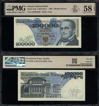 Polska, 100.000 złotych, 1.02.1990